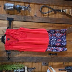 Nue Options Rayon Top With Ultra Flirt No Iron Polyester Pants